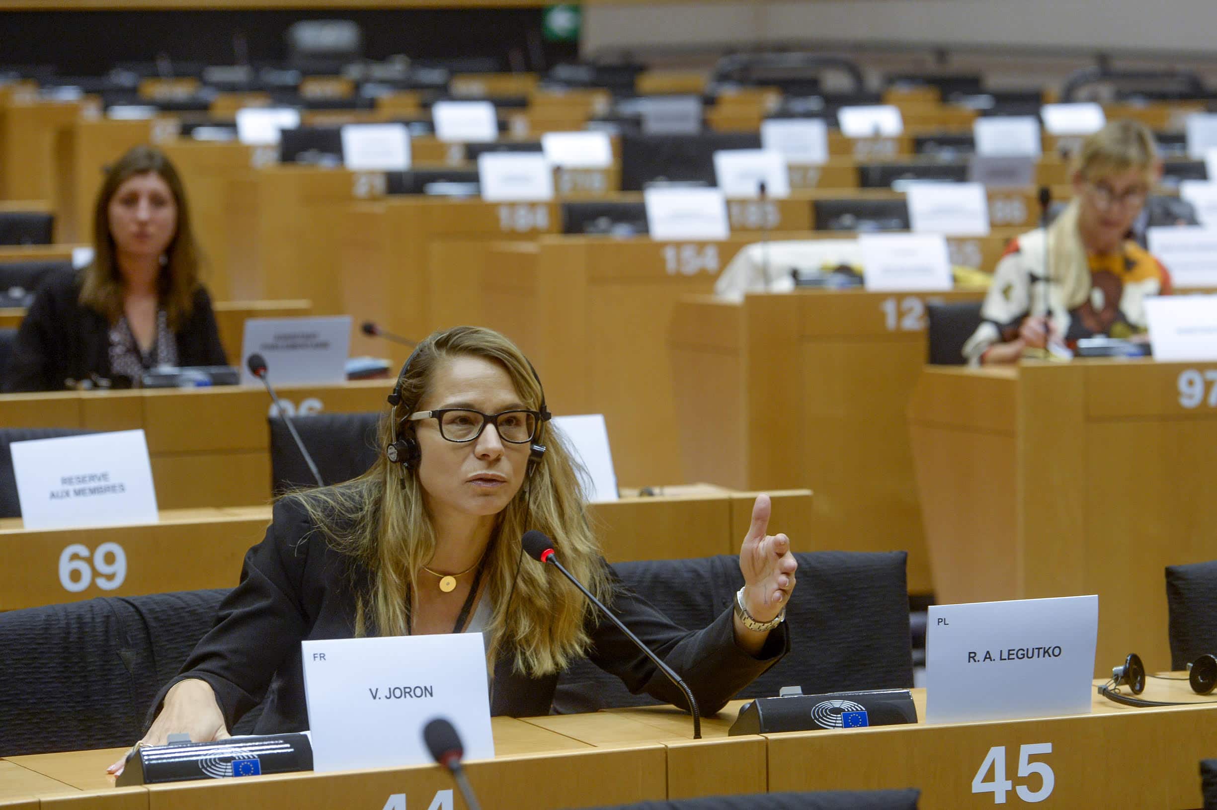 Communiqué de presse de Virginie Joron, Député français au Parlement européen, Membre de la Commission des droits des femmes et de l’égalité des genres
