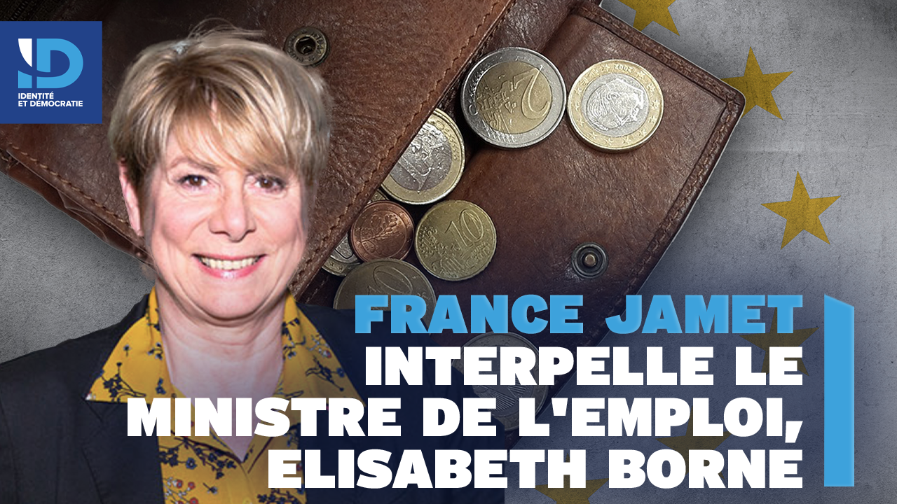 France Jamais interpelle le ministre de l'emploi Elisabeth Borne