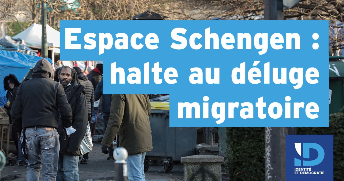 Espace schengen : halte au déluge migratoire