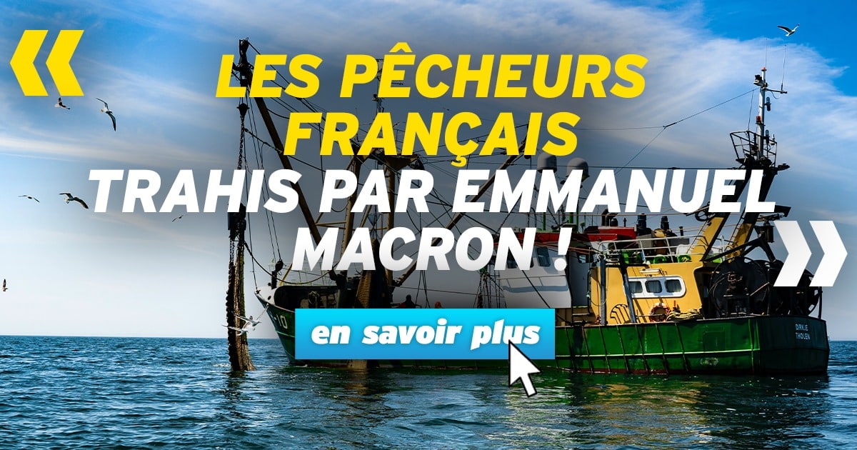 Les pêcheurs français trahis par Emmanuel Macron ! 