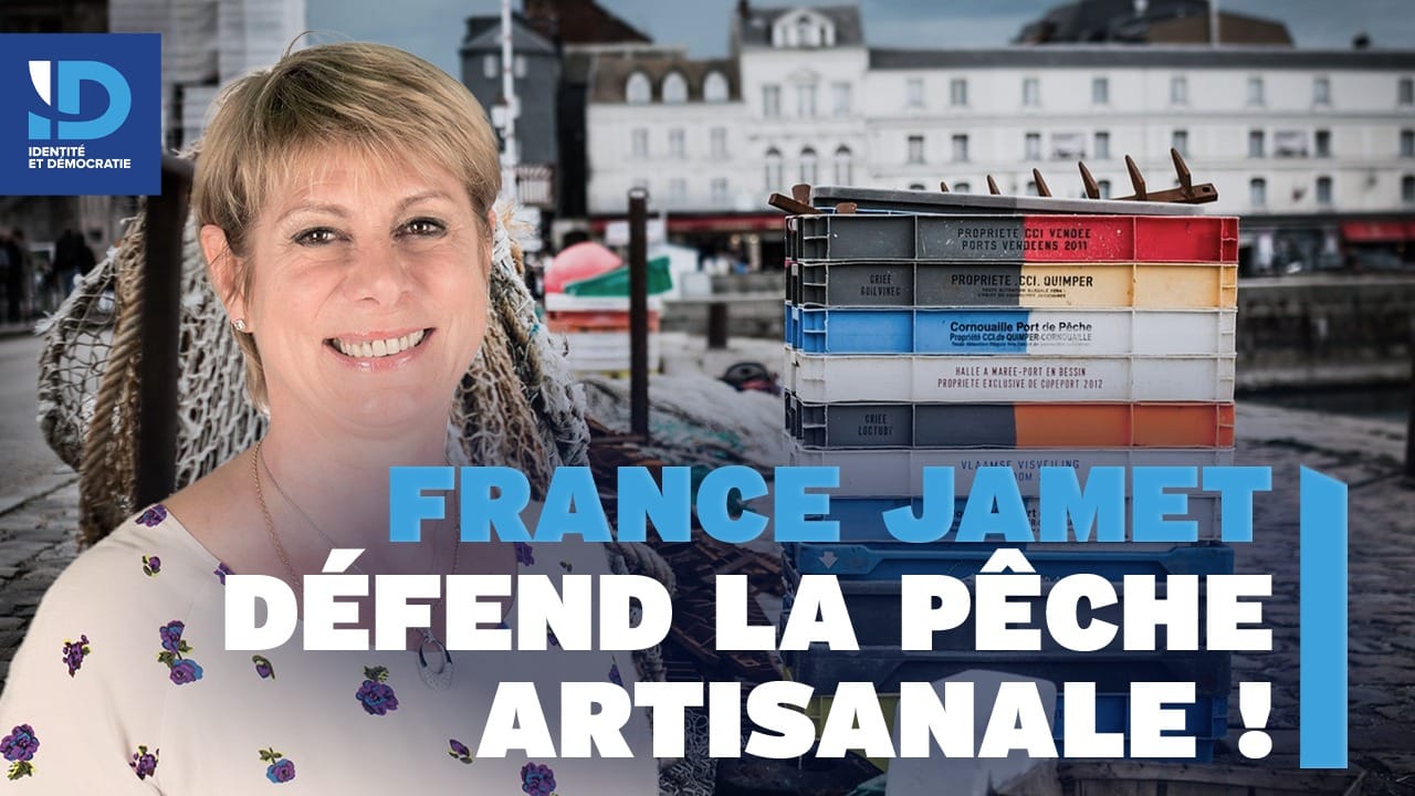 France Jamet défend la pêche artisanale 